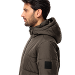 Cold Coffee Warm, Windproof And Water Repellent Winter Jacket With Synthetic Fibre Fill