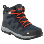 Dark Blue / Orange Waterproof Hiking Shoes