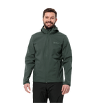 Black Olive Breathable, Windproof And Water-Repellent Jacket Made Of Robust, Elastic Soft Shell
