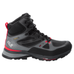 Black / Red Waterproof Trekking Boot Men