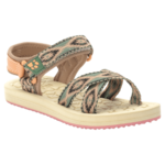 Beige / Rose Kids Sandals
