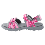 Pink / Light Grey Kids Sandals