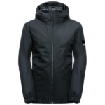 Black Insulated Jacket With Texatherm