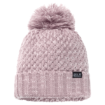 Violet Pearl Knitted Hat