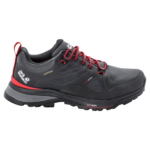 Phantom / Red Waterproof Hiking Shoes Men
