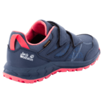 Dark Blue / Rose Kids Waterproof Hiking Shoes