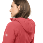 Coral Red Women’S Insulated Jacket