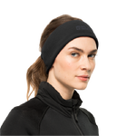 Black Lightweight Fleece Headband - Made From Recycled Pet Bottles