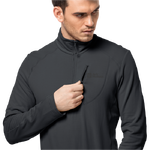 Phantom Midlayer Fleece Jacket Made Of Stretch Material With High Wearing Comfort