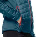 Blue Coral Windproof Jacket With Primaloft