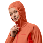 Tango Orange Women'S Softshell Jacket
