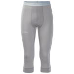 Medium Grey Heather Merino Wool Base Layer Pants