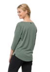 Picnic Green Women’S Merino Wool Half-Sleeve Functional Shirt