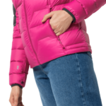 Pink Anemone Windproof Down Jacket Women