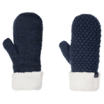 Midnight Blue Knitted Gloves