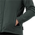 Black Olive Light, Stretchy, Breathable Midlayer For Shoulder Seasons Or High Output Activities In Cold Temperatures.