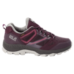 Burgundy / Pink Womens Waterproof Hiking Shoes