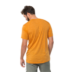 Orange Pop Men'S Merino Wool T-Shirt