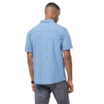 Cool Water Checks Short-Sleeved Button-Down