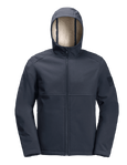 Night Blue Warm, Windproof Jacket With Hood