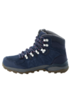 Dark Blue / Grey Waterproof Leather Hiking Boots Women