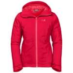Clear Red Windproof Insulated Jacket Women