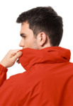 Strong Red Men’S Rain Jacket