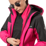 Pink Anemone 3-In-1 Hardshell Jacket Women