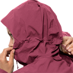 Sangria Red Women'S Rain Jacket