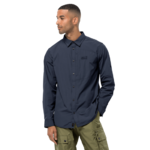 Night Blue Mosquito Protection Roll-Up Shirt
