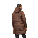 Hazelnut Brown Puffer Jacket With Primaloft