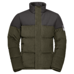Bonsai Green Very Wind-Resistant Corduroy And Down Jacket Men