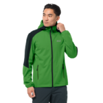 Basil Green Windproof Hiking Jacket