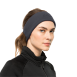 Ebony Fleece Headband With Polartec