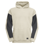 White Sand Hoodie With Organic Cotton Men
