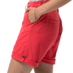 Tulip Red Womens Lightweight Shorts