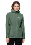 Picnic Green Women’S Hardshell Rain Jacket