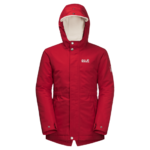 Indian Red Waterproof Winter Jacket Girls