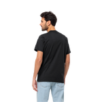 Black T-Shirt In Sustainable Organic Cotton