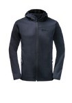 Night Blue Breathable, Windproof And Water-Repellent Jacket Made Of Robust, Elastic Soft Shell
