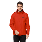 Strong Red Men’S Rain Jacket
