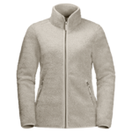 Dusty Grey Fleece Jacket Women