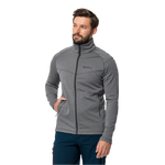 Phantom Breathable And Stretchy Fleece Jacket With Modern Marled Look