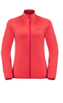 Vibrant Red Women'S Fleece Jacket