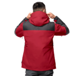 Red Lacquer 3-In-1 Hardshell Jacket Men
