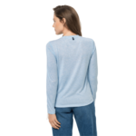 Crystal Blue Women'S Long Sleeve Shirt