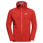 Lava Red Ultralight And Packable Jacket Men