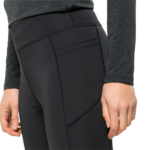 Black Athletic Leggings With Pockets