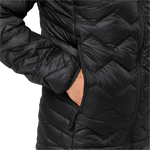 Black Men'S Ski Jacket With Recco