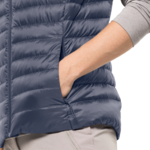 Ombre Blue Packable Down Vest